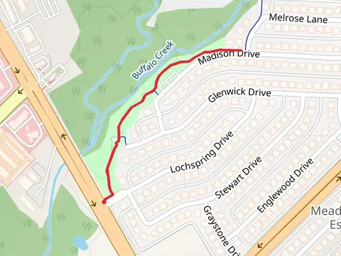 Lochspring Drive North Walk