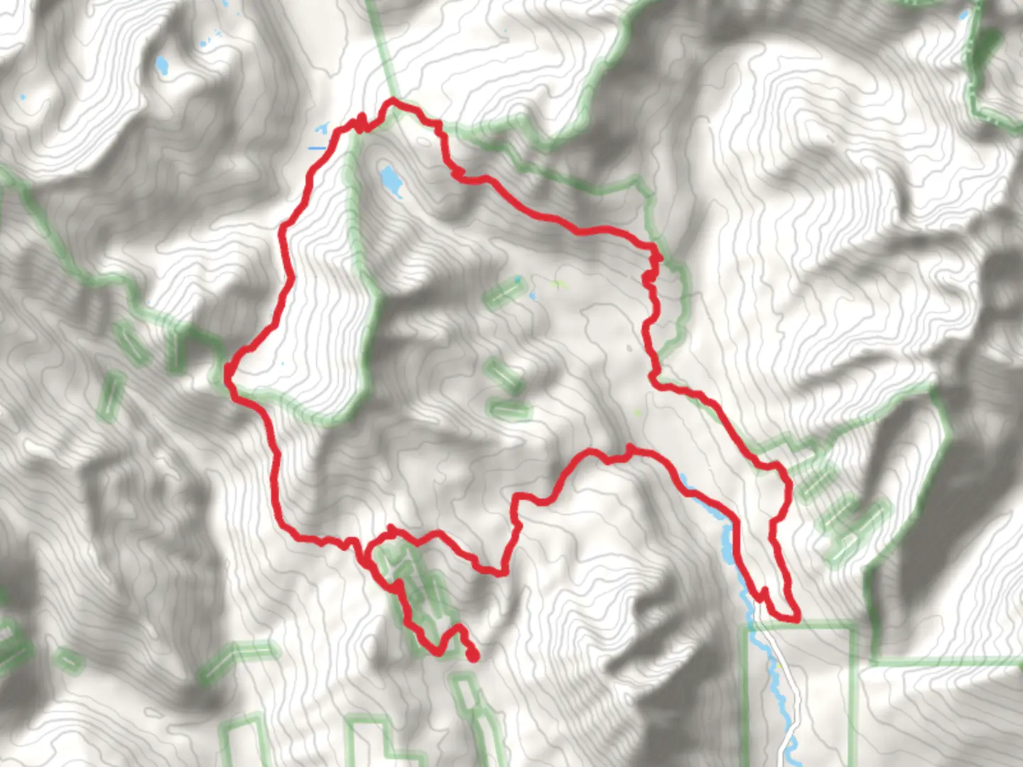 An image depicting the trail American Discovery, Trail Riders and Washington Gulch Loop Trail and its surrounding area.