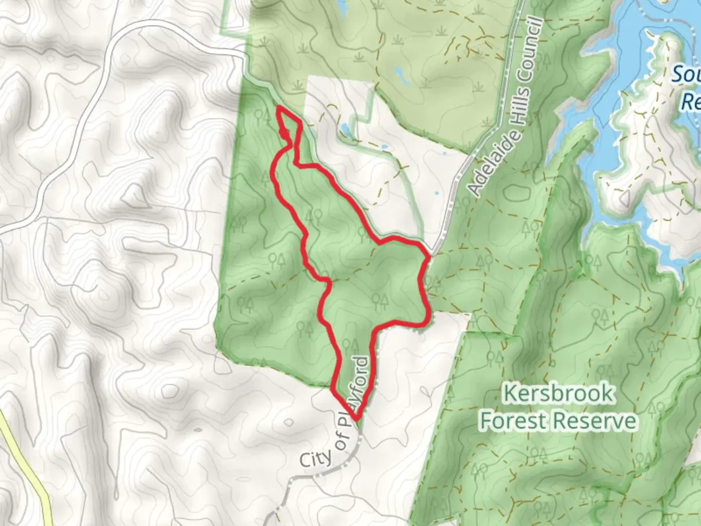 An image depicting the trail Mack Creek Hike and its surrounding area.