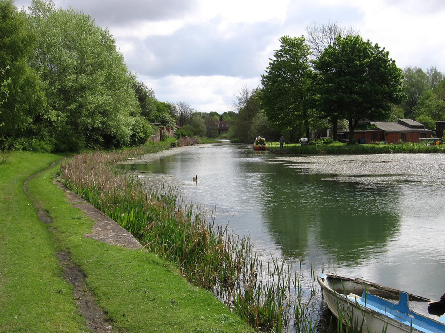An image depicting the trail WolverhamptonBradley Arm and its surrounding area.