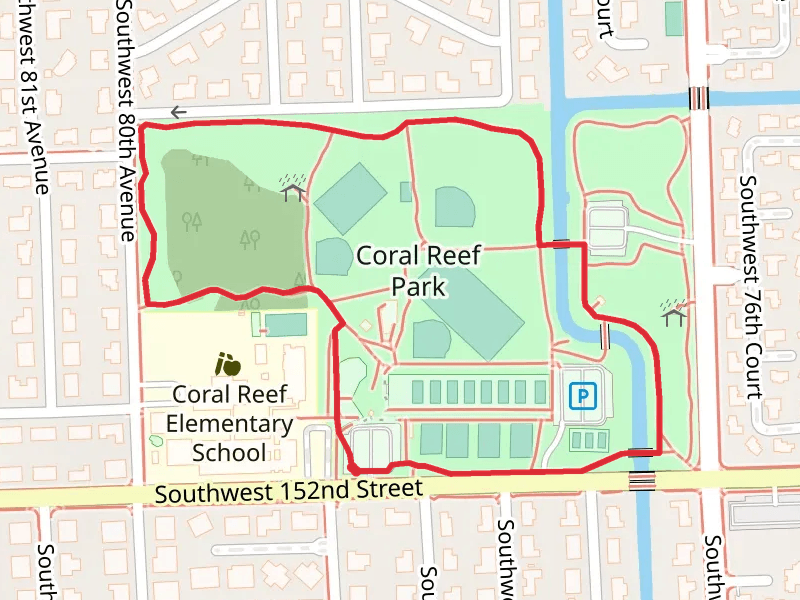 Coral Reef Park Loop