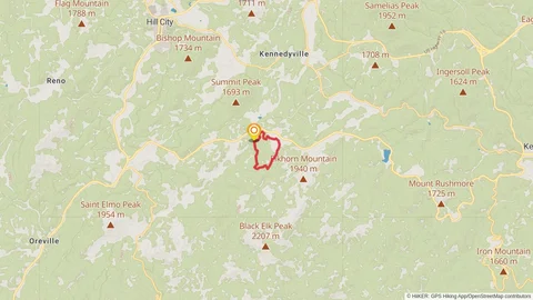 An image depicting the trail Willow Creek Loop Trail and its surrounding area.