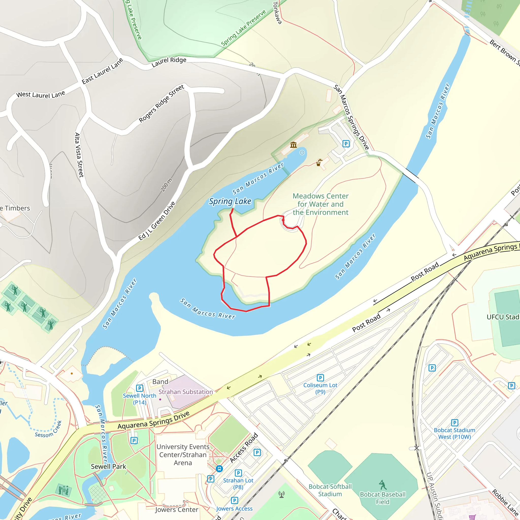 Sink Creek Loop mobile static map