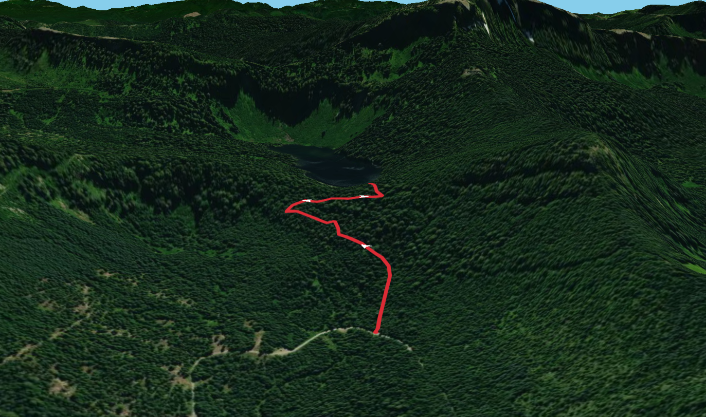 Big Creek Trail to Cora Lake