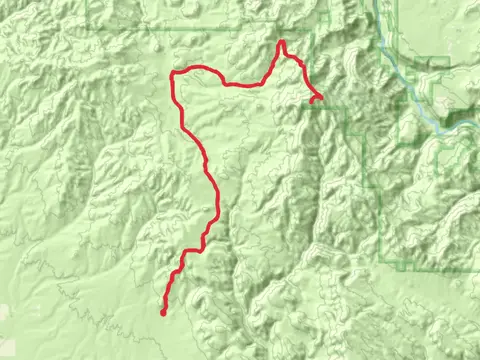 Danskin Peak via Danskin Lookout Road