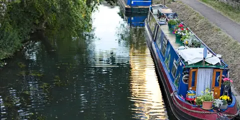 An image depicting the trail Bishop's Stortford to Roydon - Stort Navigation and its surrounding area.