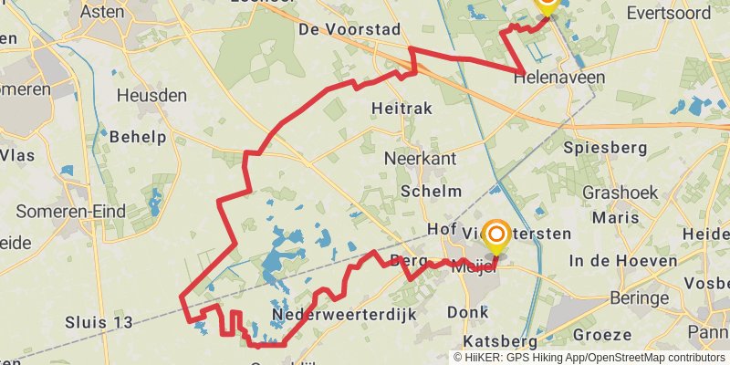 Hertogenpad stage 9 Map