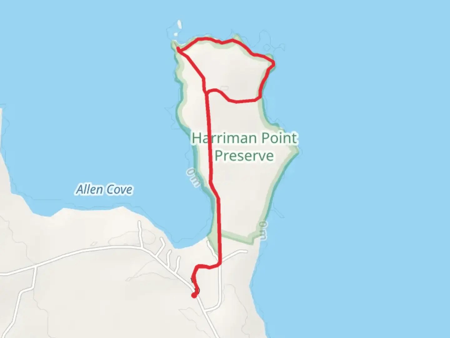 An image depicting the trail Harriman point Loop and its surrounding area.