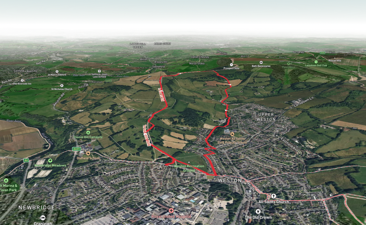Weston and Upper Weston via Cotswold Way