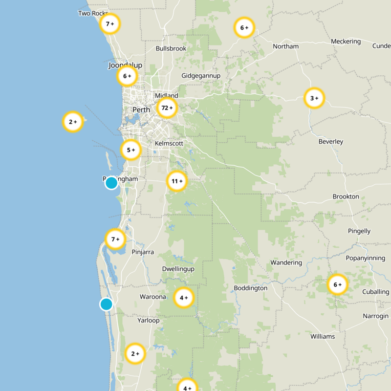 Jarrahdale Static Map