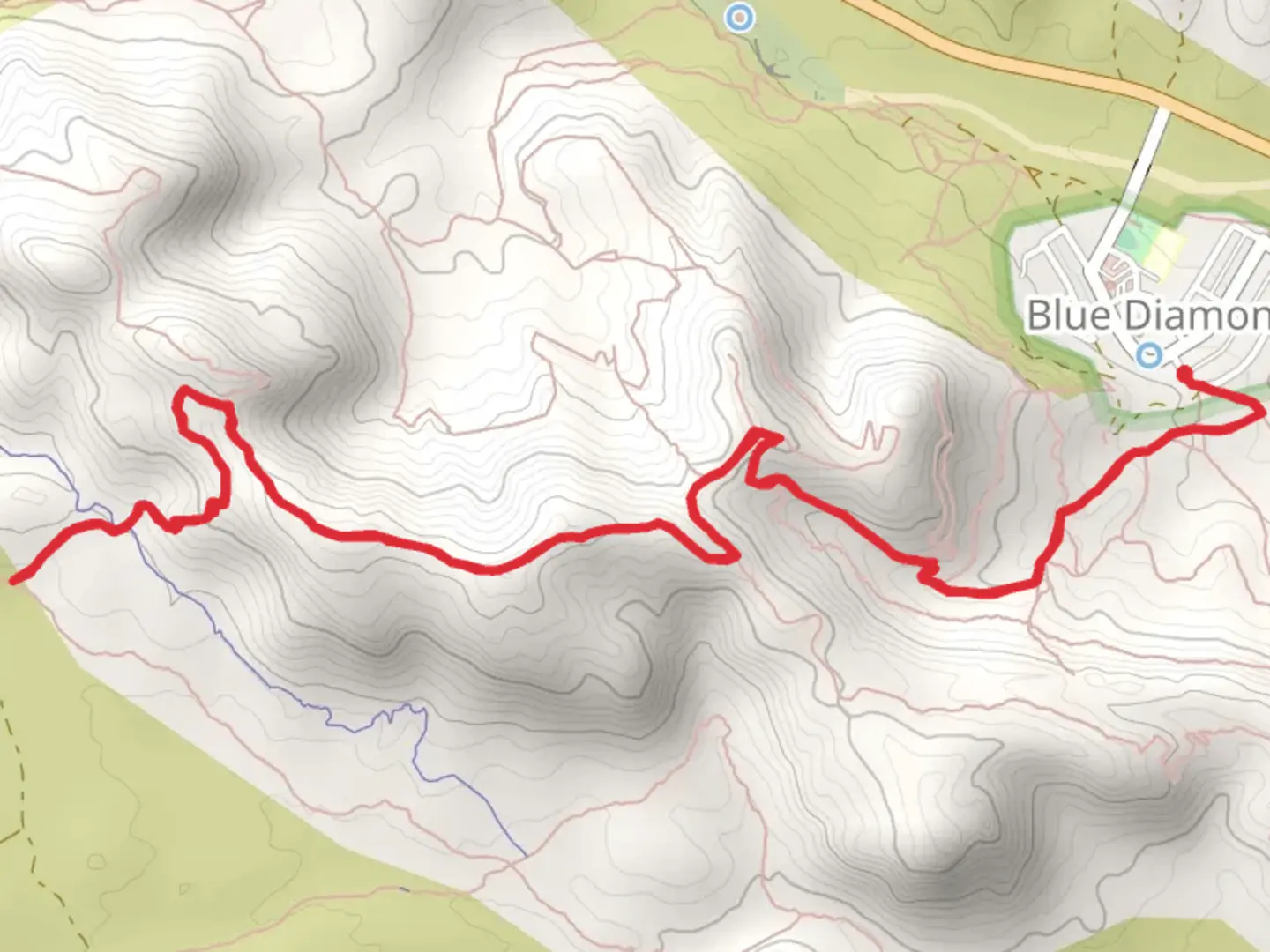 An image depicting the trail Hurl Backdoor and The Hurl Trail and its surrounding area.