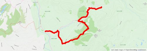 Killeter to Gortin stage 3 Map