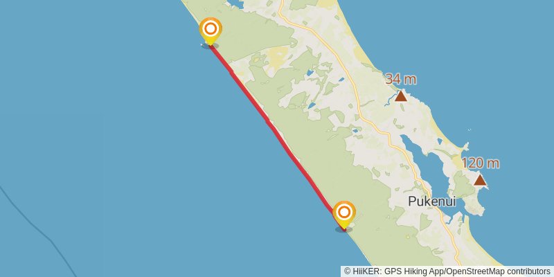 Far North Trail stage 7 Map