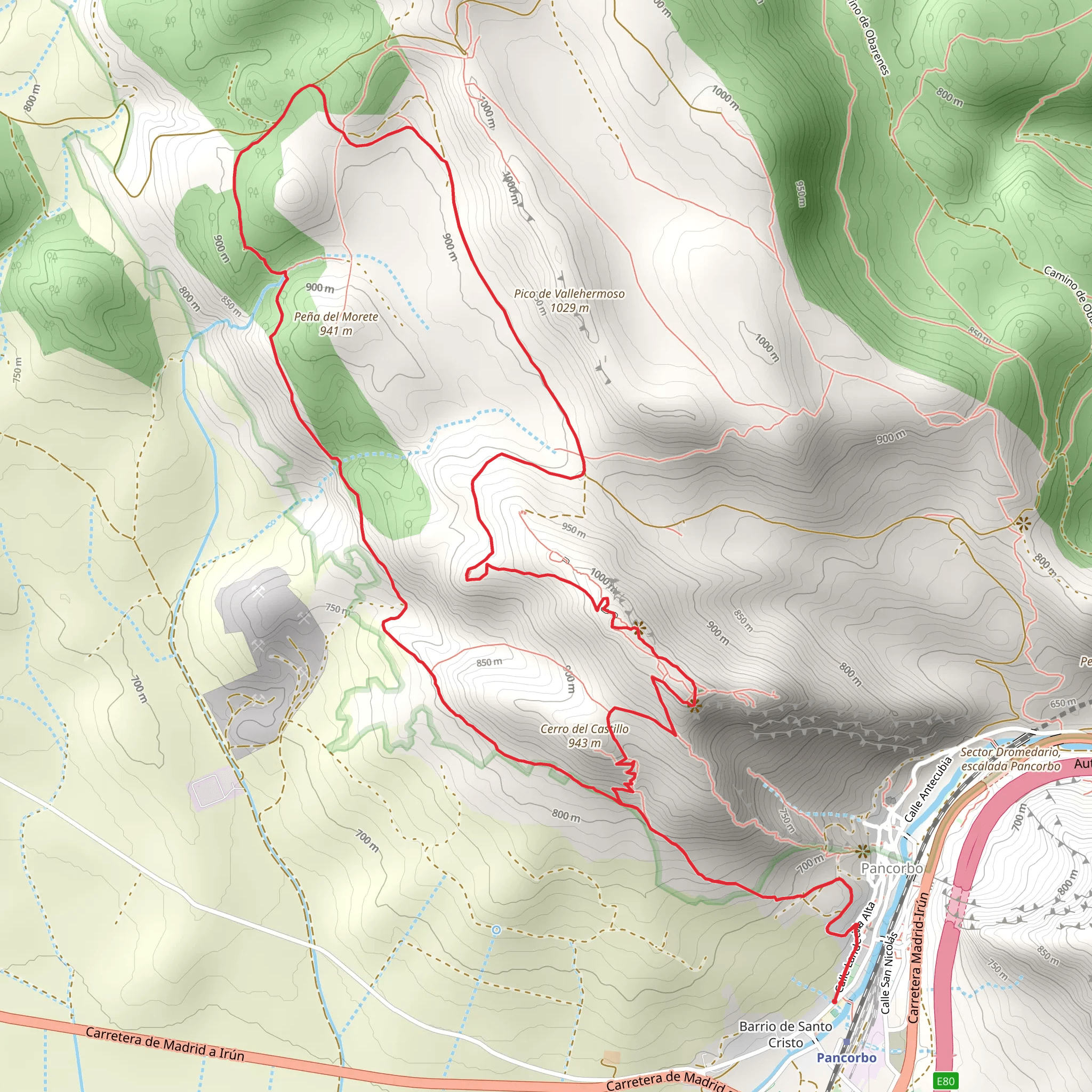 Santa Engracia Trail PR BU 221 mobile static map