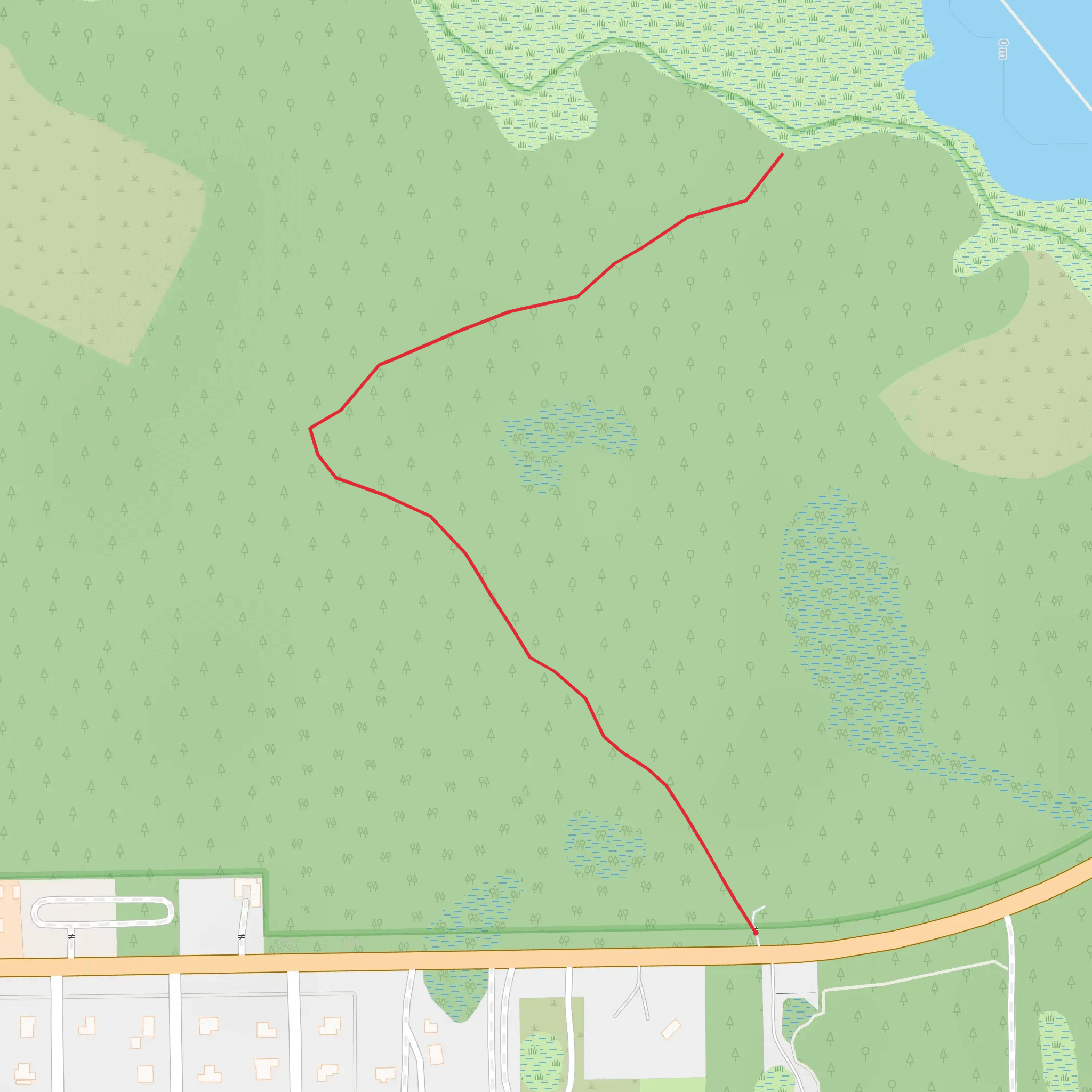 Moses Creek Conservation Area mobile static map