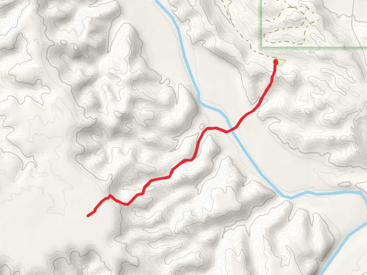 An image depicting the trail Mike Auney Trail and its surrounding area.