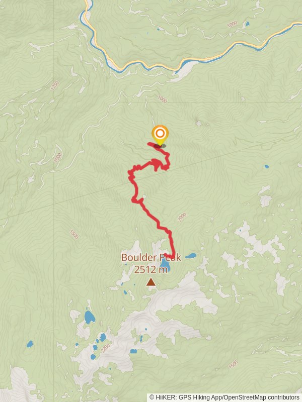 Lower Wright Lake via Boulder Creek Trail
