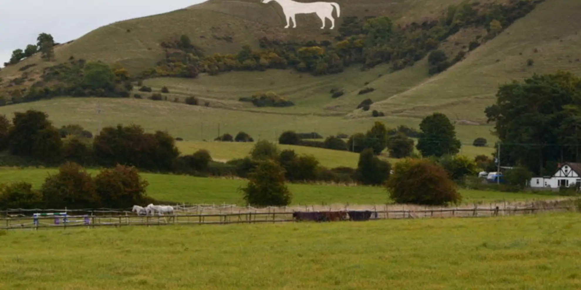 An image depicting the trail Westbury Circular Ride and its surrounding area.