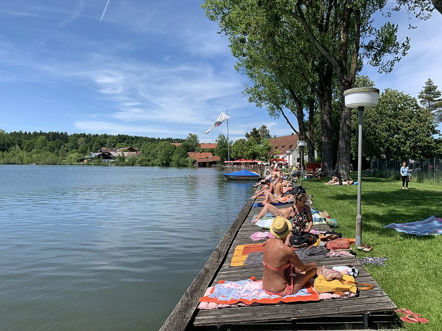 An image depicting the trail Wanderweg Glonn and its surrounding area.