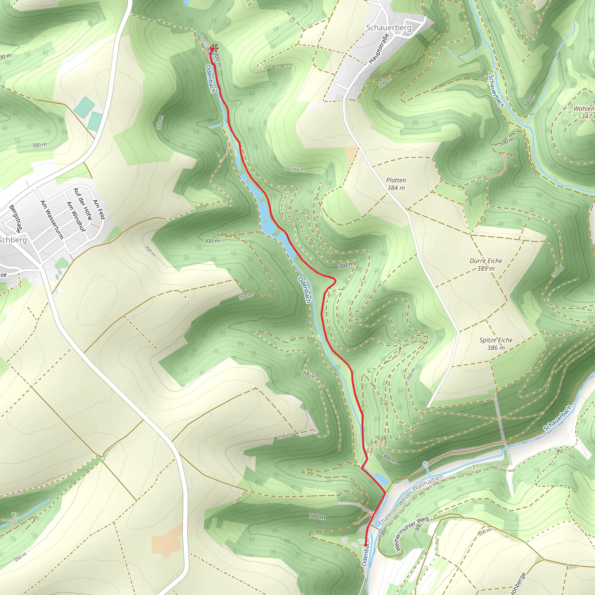 Kesselblick Scenic Walk mobile static map