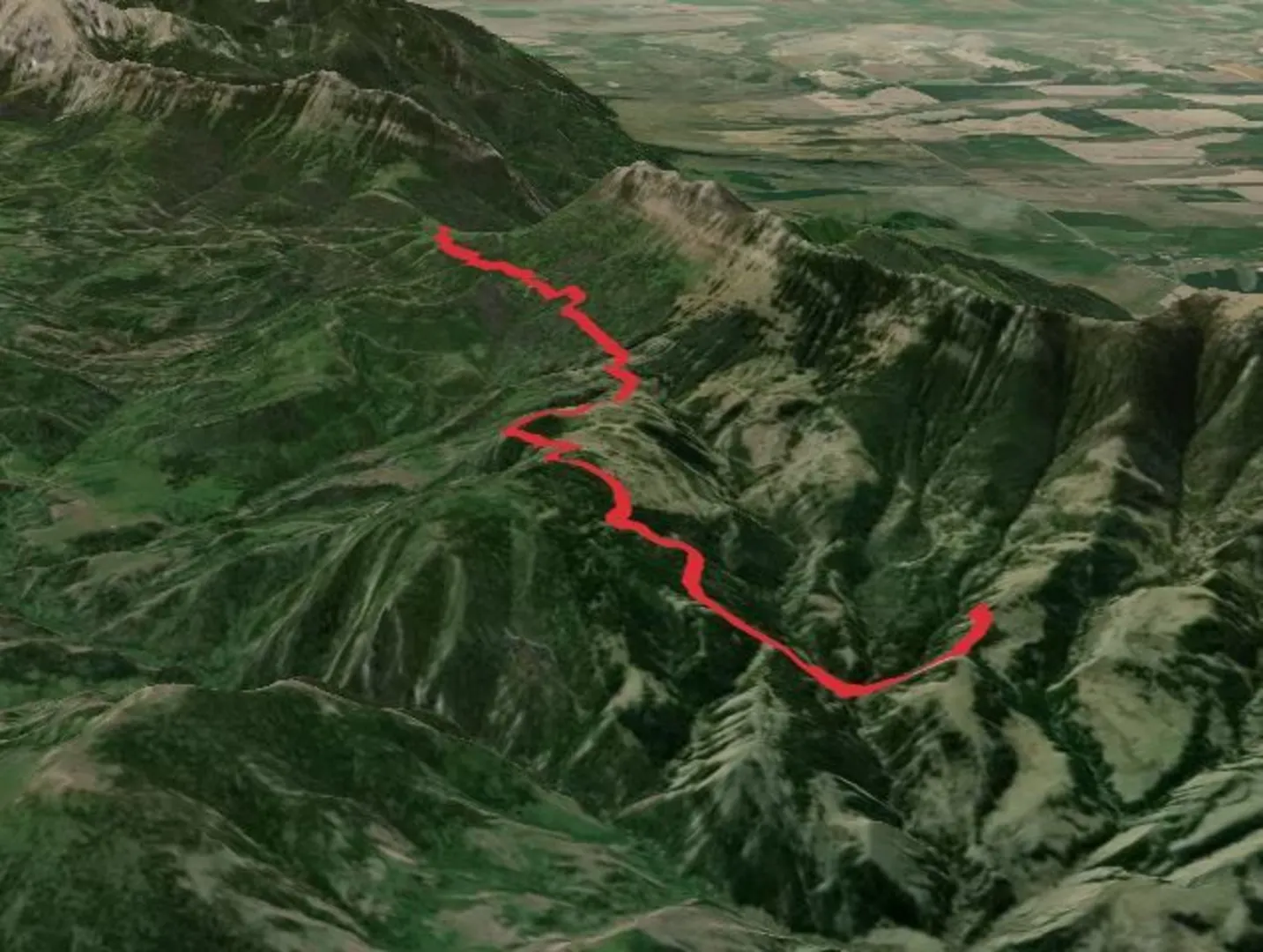 Horsethief Mountain Trail Gallatin County Montana