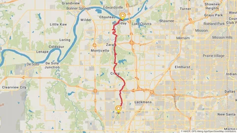 An image depicting the trail Gary L Haller Trail-Mill Creek Trail and its surrounding area.