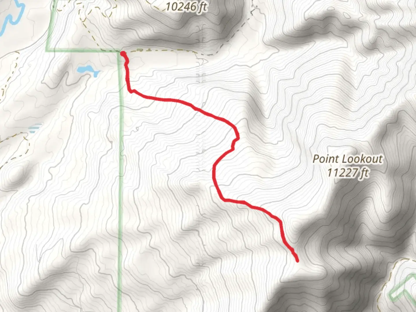 An image depicting the trail Farris Creek Bypass Trail and its surrounding area.