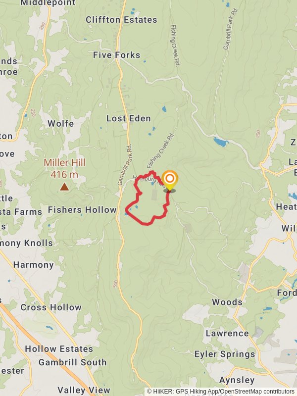 Knuckle Buster Trail, VW Trail and Catoctin National Recreation Trail Loop