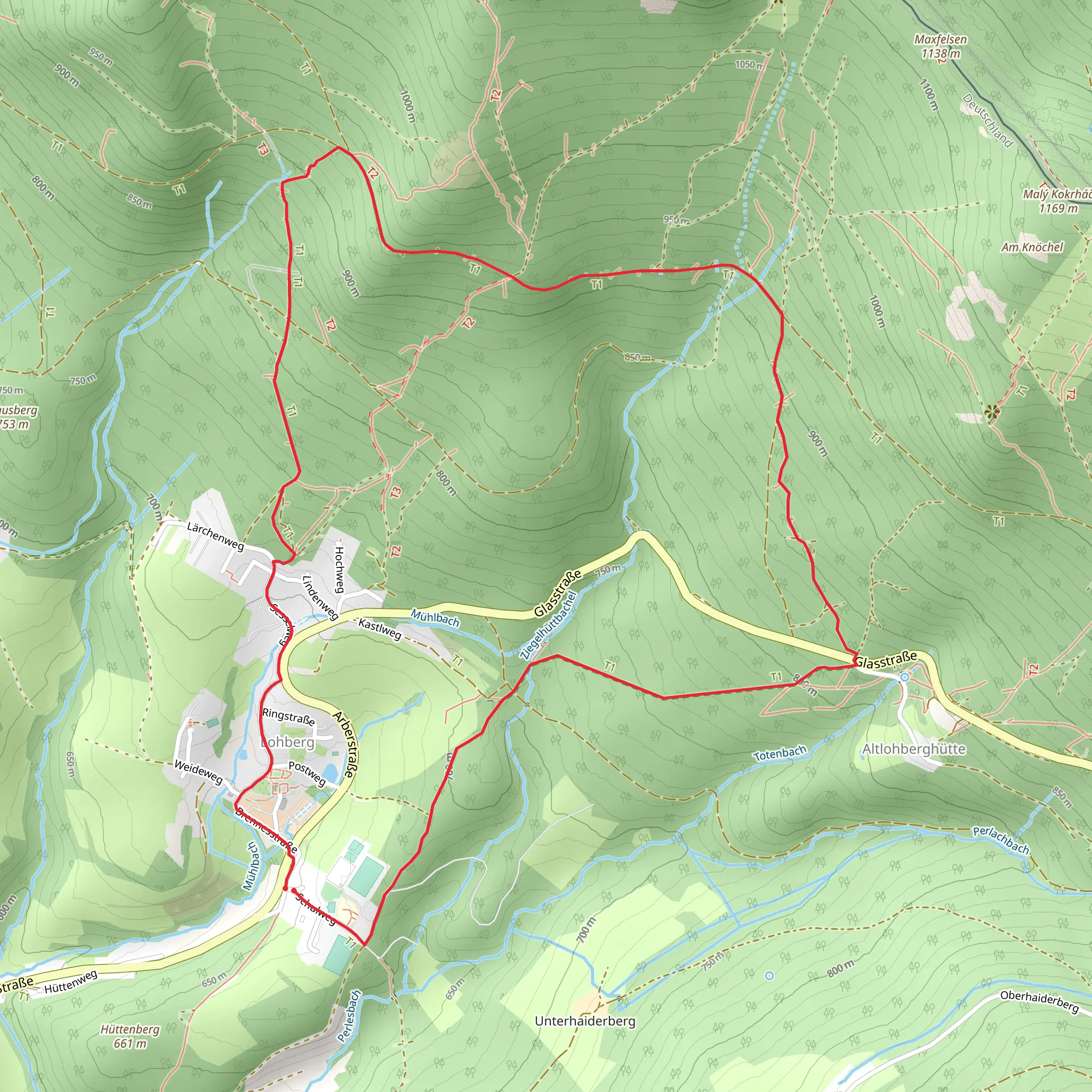 Osserhochstrasse Loop mobile static map