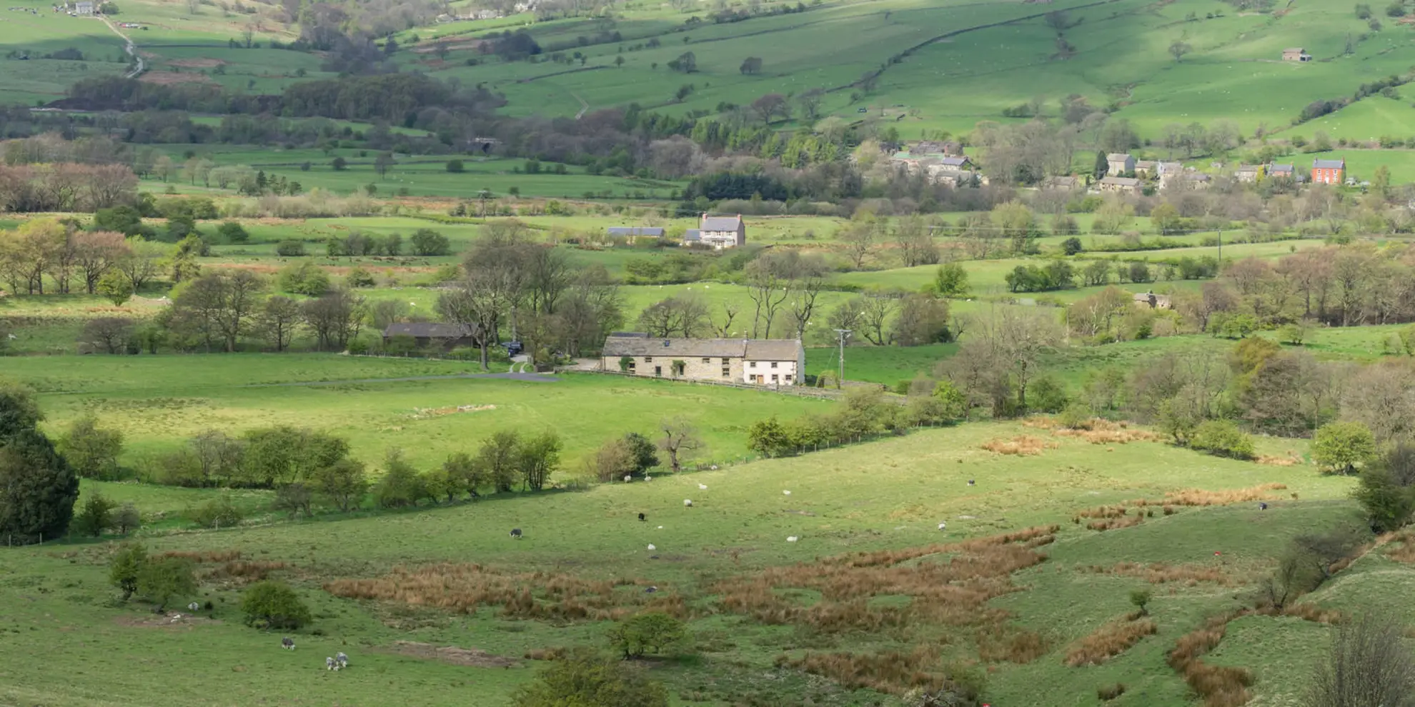 An image depicting the trail The Sett Valley and Edge of Kinder and its surrounding area.