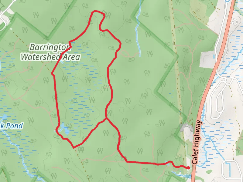 Barrington Watershed Area Loop