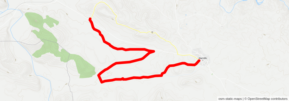 The Valley - The Hectares PR CR 55 stage 2 Map