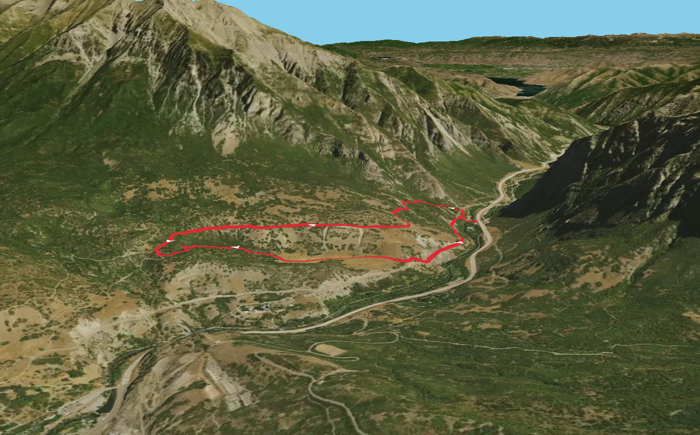 Alta Ditch Road and Johnson Hole Loop