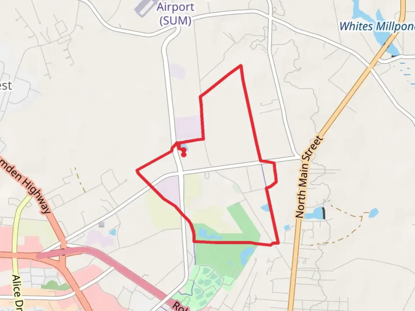 An image depicting the trail Cypress Loop Trail and its surrounding area.