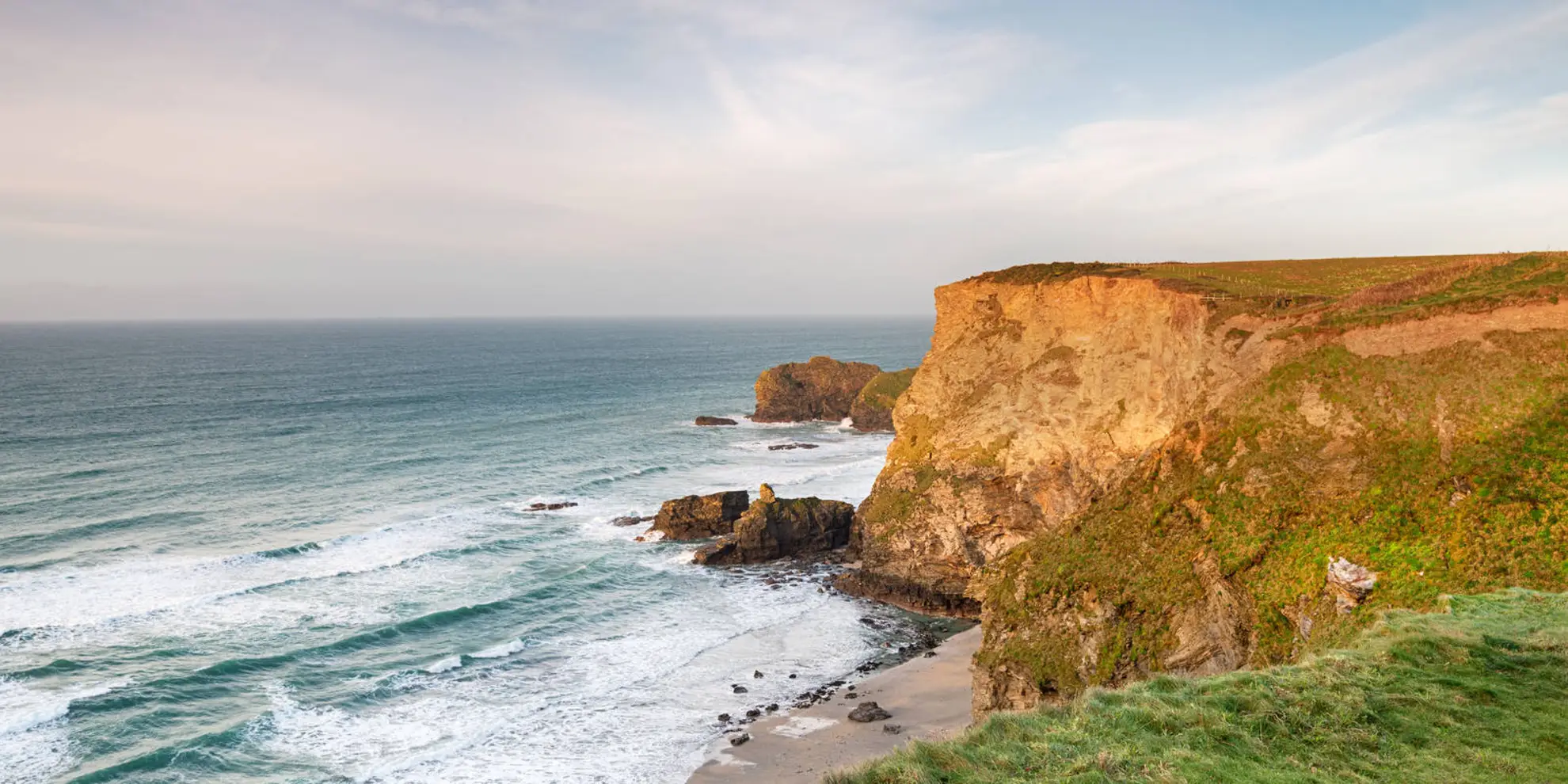 An image depicting the trail Basset's Cove and Tehidy Walk and its surrounding area.