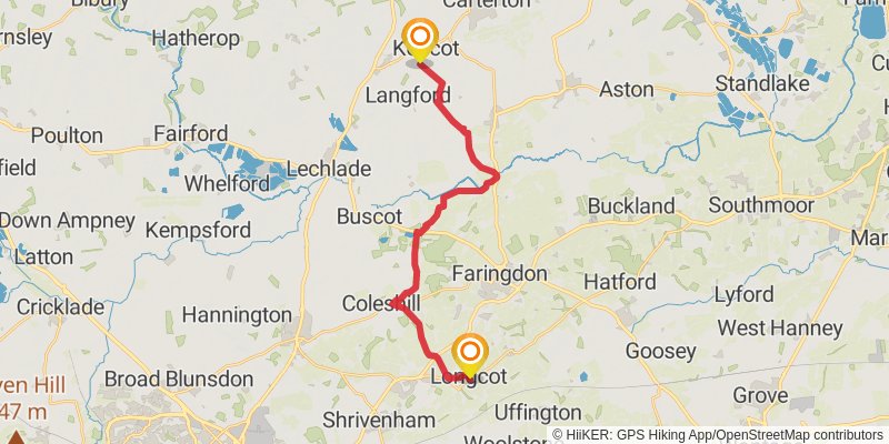 D'Arcy Dalton Way stage 5 Map