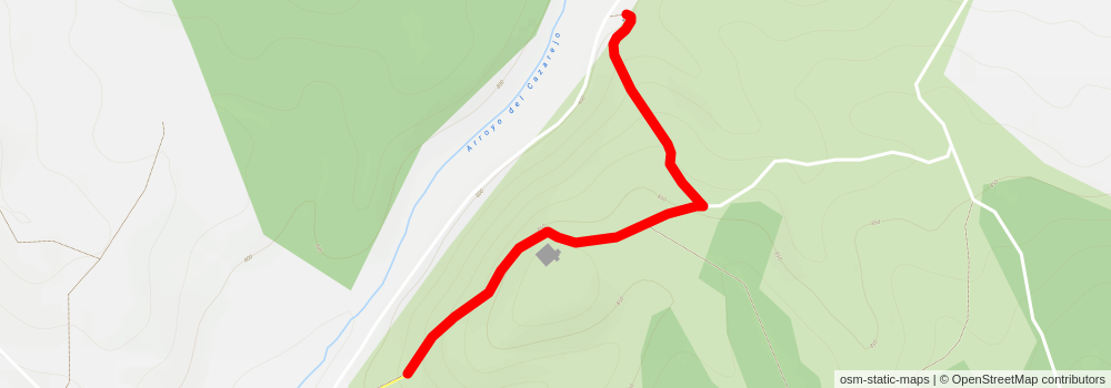 Virgen de la Cuesta Way PR CU 75 stage 2 Map