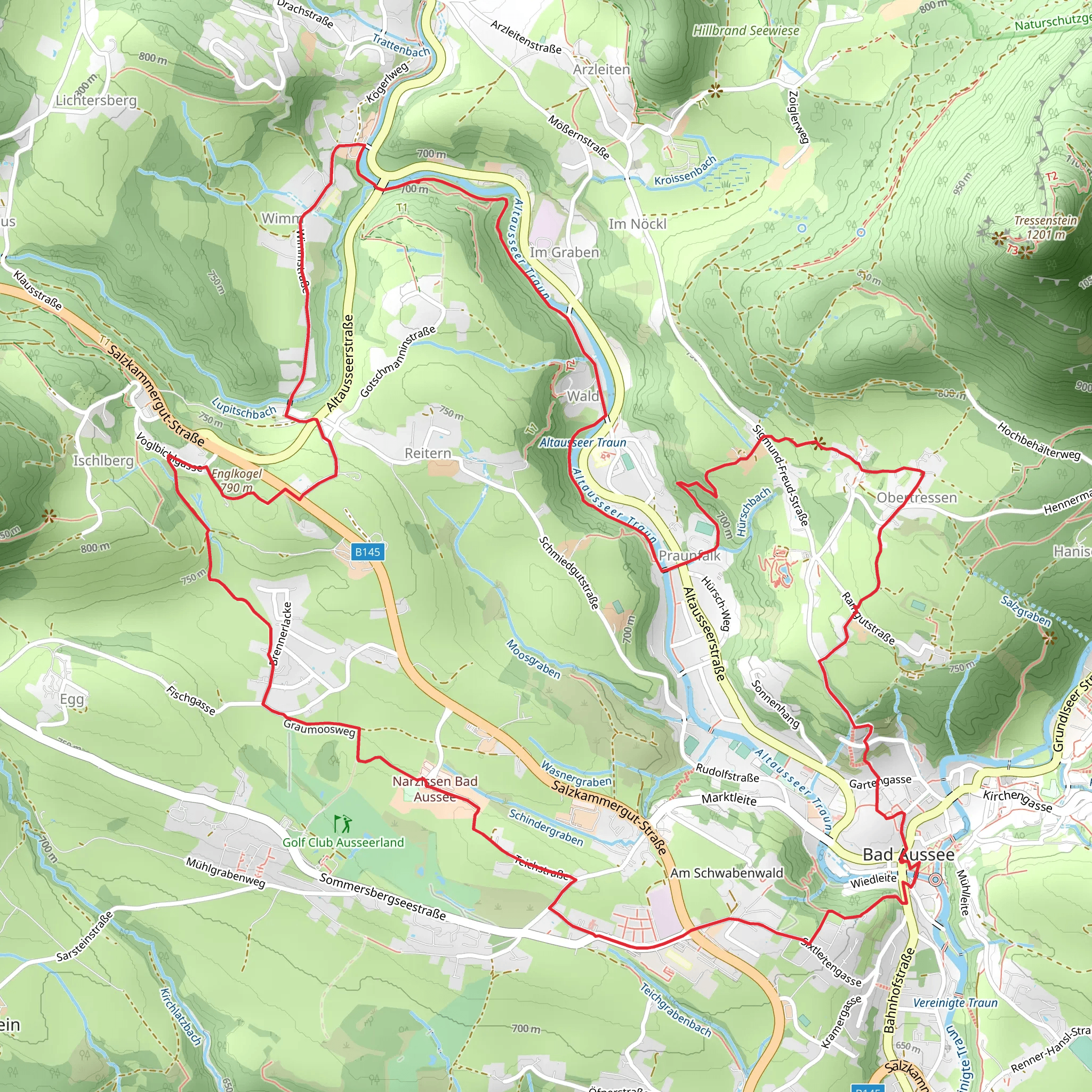 Via Artis Bad Aussee mobile static map
