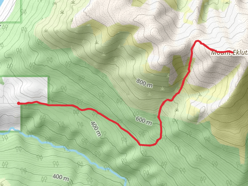 Mt Eklutna via Peters Creek Trail
