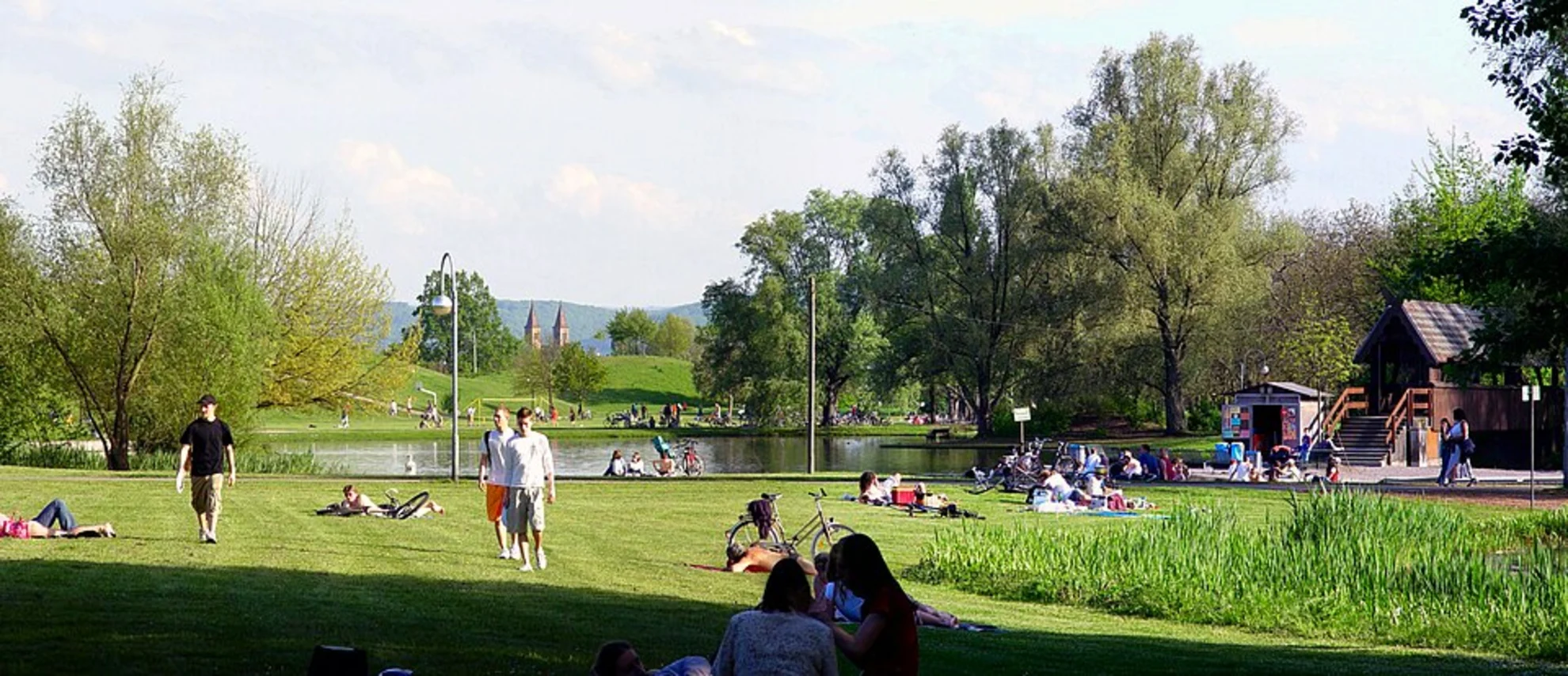 An image depicting the trail Alb Loop via Odenwald Vogesen Weg Teil and its surrounding area.