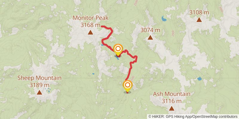Knox Lake Trail stage 2 Map