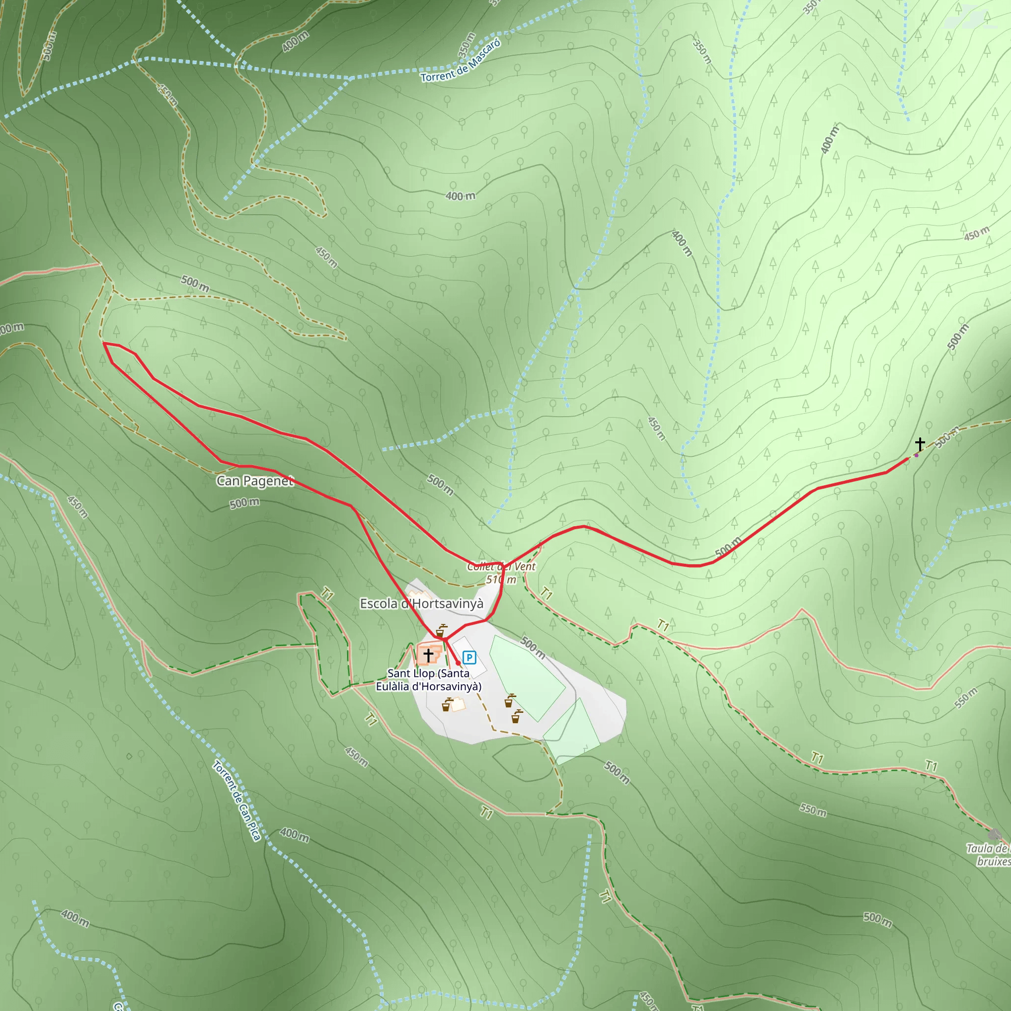 Hermitage of L'Erola SL C 78 mobile static map