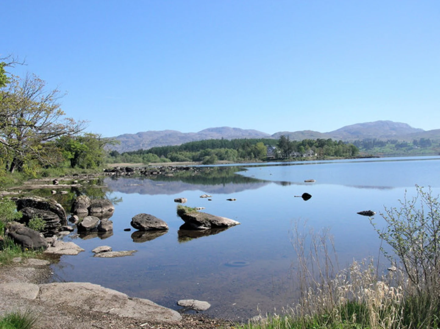 An image depicting the trail Glenties to Killeter and its surrounding area.