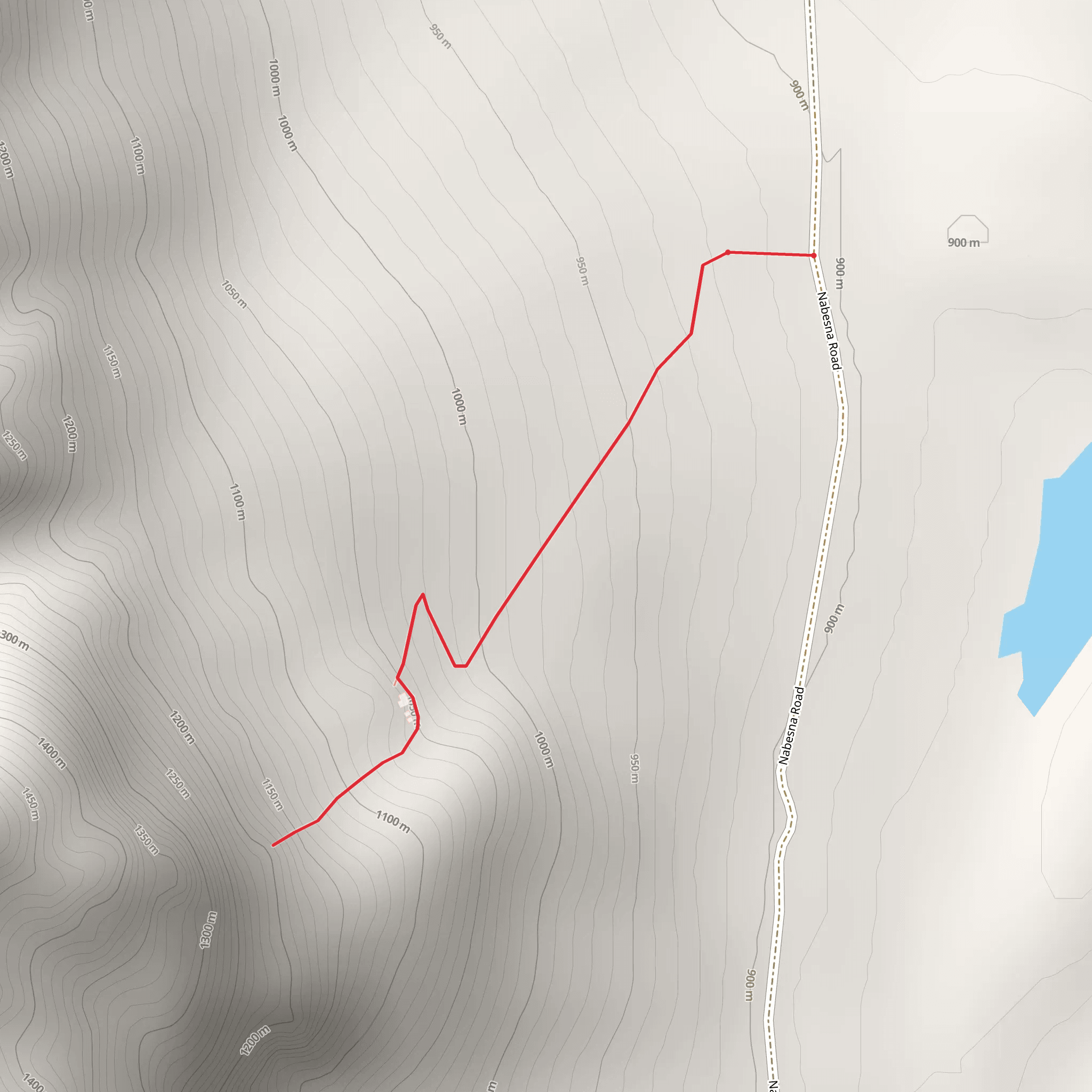 Rambler Mine Trail mobile static map