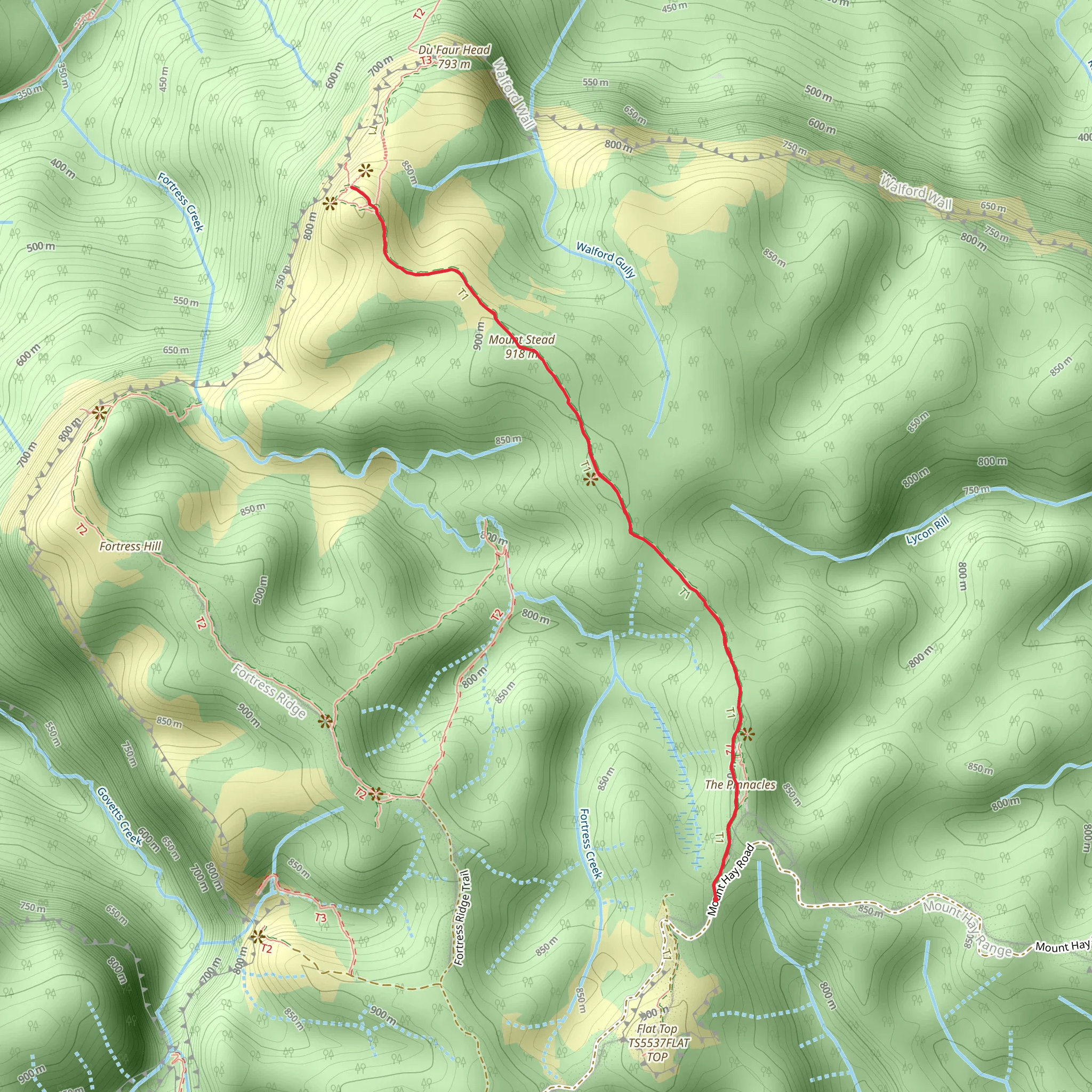 Lockleys Pylon Track mobile static map