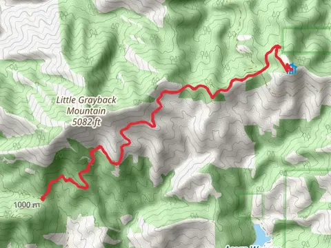 Acorn Woman Peak via Little Grayback Trail