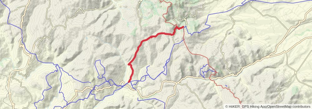 Via Francigena alt 12 Map