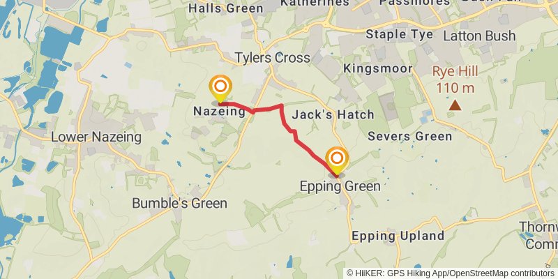 Stort Valley Way alt 3 Map