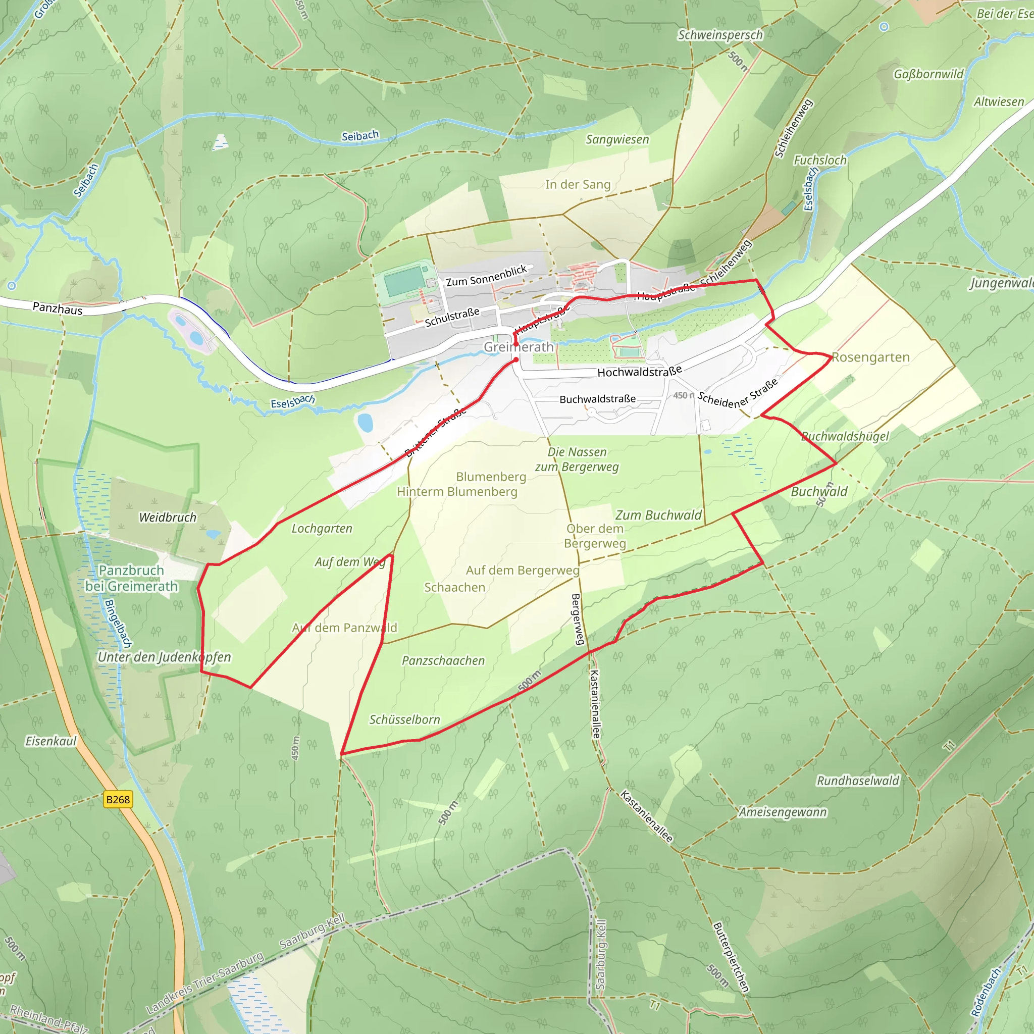 RuT3 Loop mobile static map