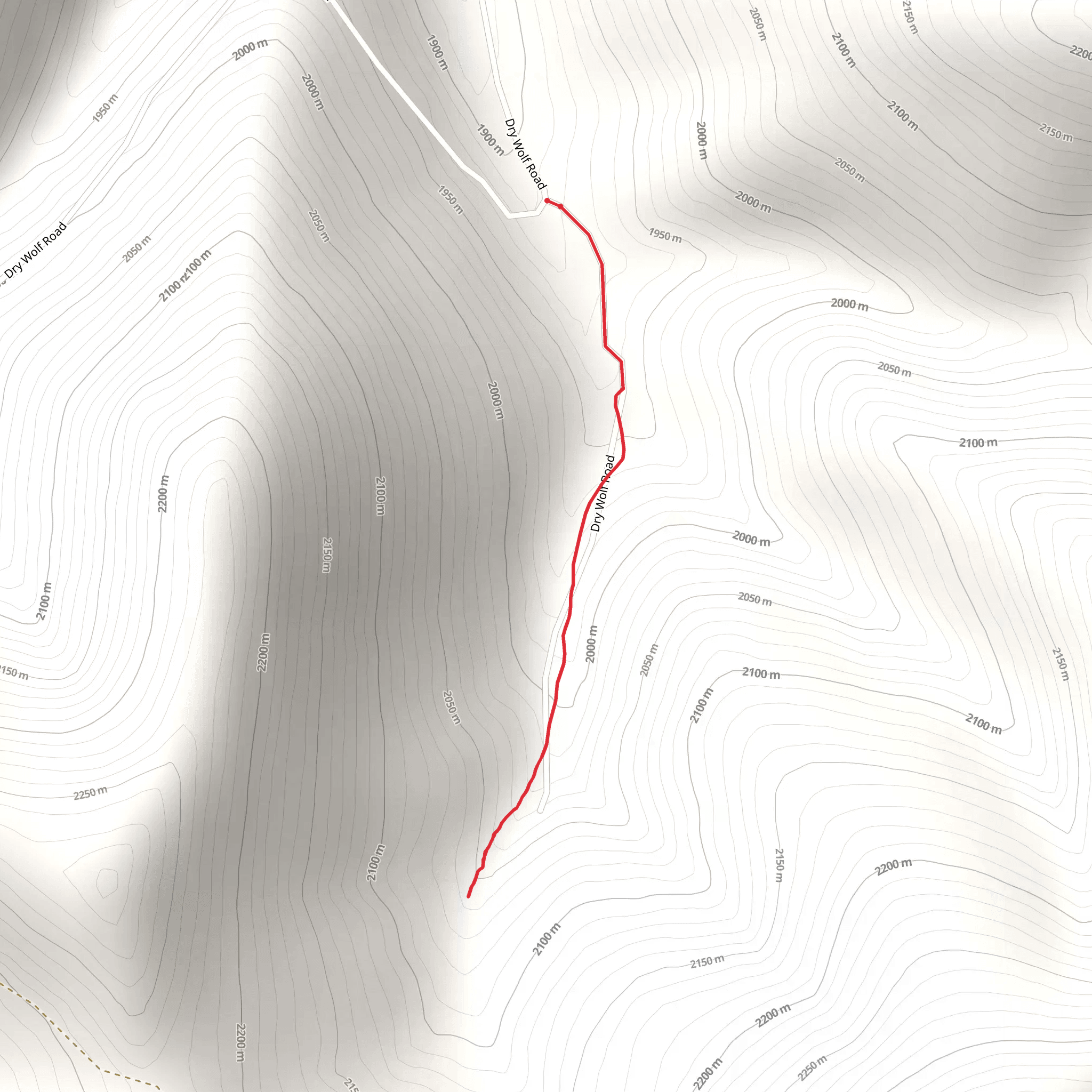 Lyon Falls Trail mobile static map